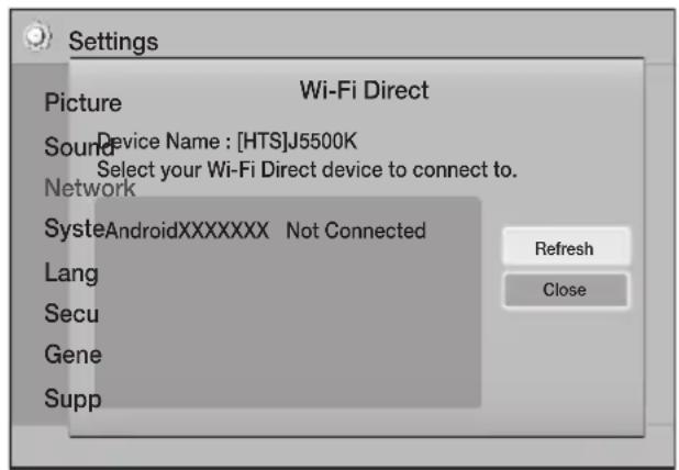 SAMSUNG HTJ5550WK - Wi-Fi Direct - 1