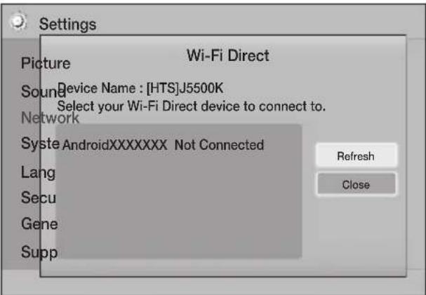 SAMSUNG HTJ5550WK - Wi-Fi Direct - 1