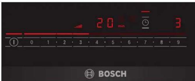 BOSCH PKU375FB1E - Grillstufe einstellen - 1
