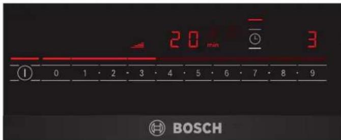 BOSCH PKU375FB1E - Setting the grill setting - 1