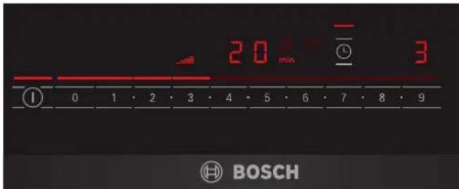 BOSCH PKU375FB1E - Régler la position grill - 1