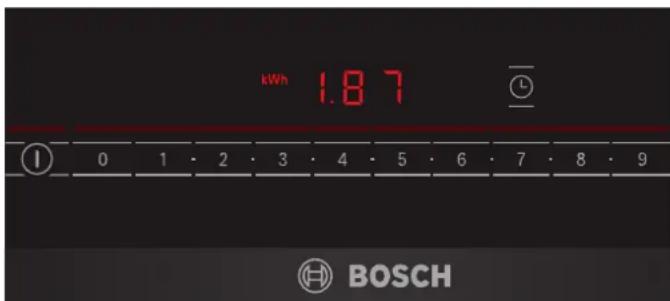 BOSCH PKU375FB1E - Weergave van het energieverbruik - 1
