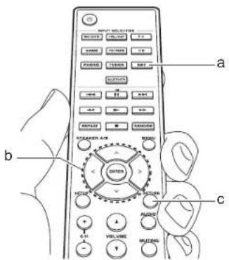 ONKYO TX8250B - Commandes de base - 1