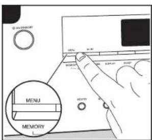 ONKYO TX8250B - Registering a station - 3