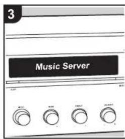 ONKYO TX8250B - Music Server - 3