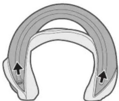 BOSE SoundWear Companion - 力ハ一の取り外し - 3