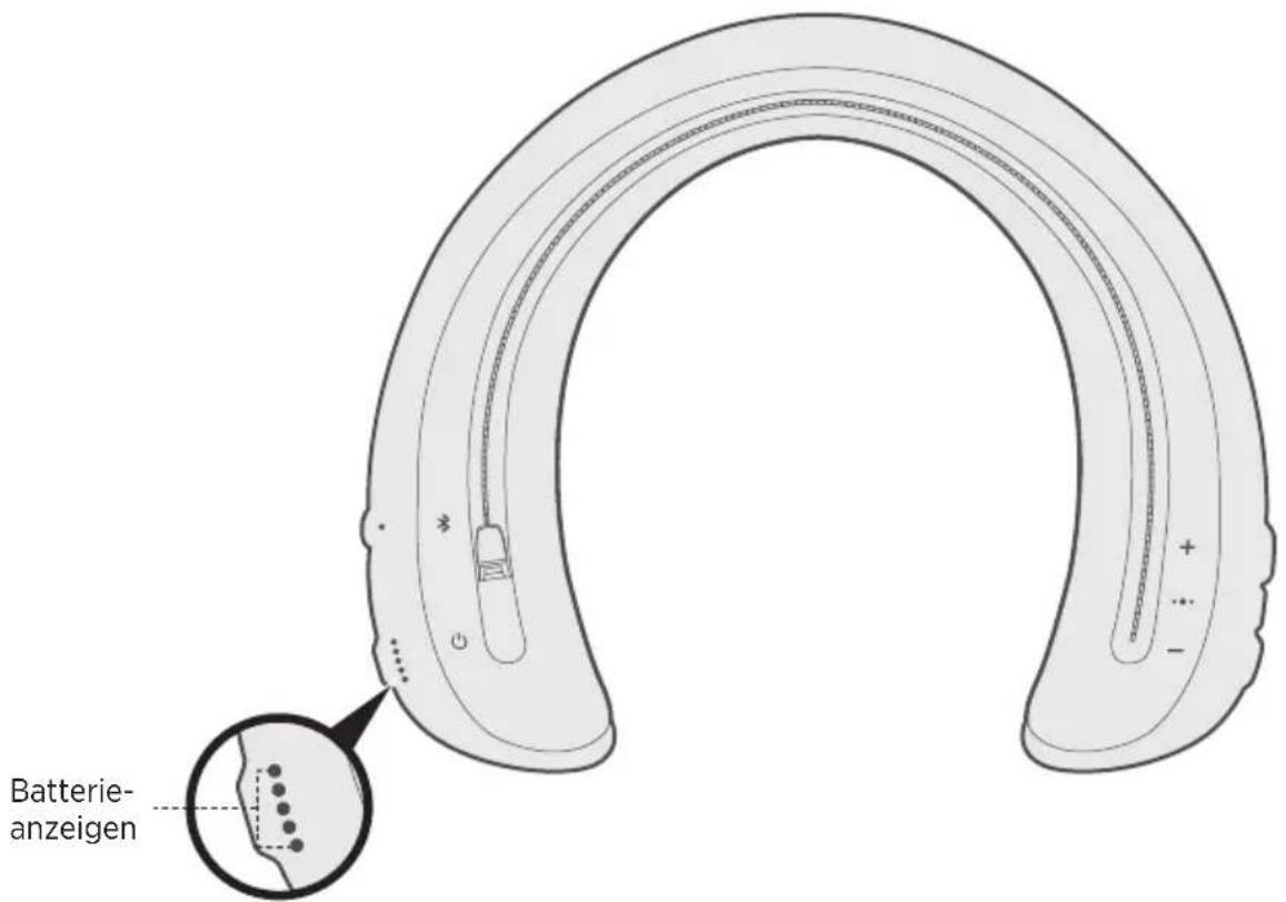 BOSE SoundWear Companion - Batterianzeigen - 1