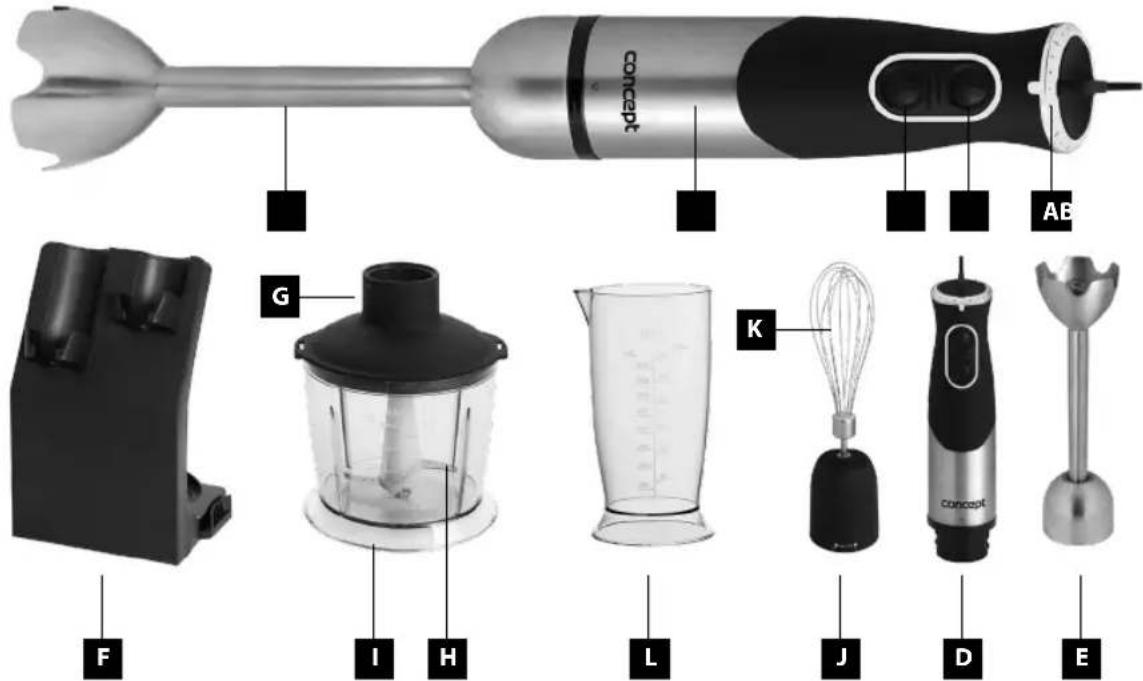 Concept TM4735 - Accessori - 1