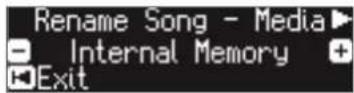 ROLAND HP601 - 重命名乐曲 (Rename Song) - 2