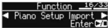 ROLAND HP601 - 加载钢琴设置 (Piano Setup Import) - 1