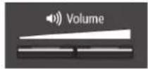 ROLAND HP601 - 使用 [Volume] 按键调节音量。 - 1