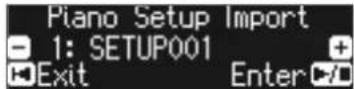 ROLAND HP601 - 加载钢琴设置 (Piano Setup Import) - 2