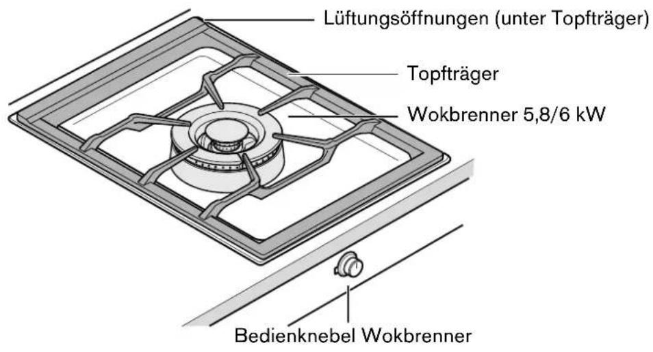 GAGGENAU VG 415 110F - Gas-Kochfeld - 1