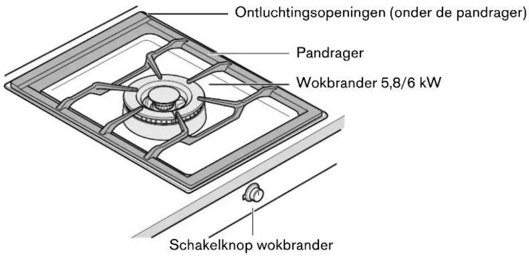 GAGGENAU VG 415 110F - Gaskookplaat - 1