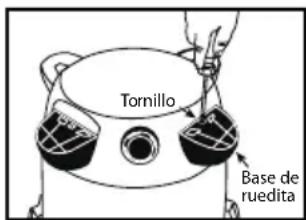 Shop-Vac 9625710 - DEPÓSITO PLÁSTICO CON CESTA TRASERA CON RUEDITAS - 7