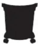 Shop-Vac 9625710 - SISTEMA DE RUEDITAS - 1