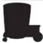 Shop-Vac 9625910 - RÉSERVOIR DE PLASTIQUE AVEC PANIER ARRIÈRE - 1
