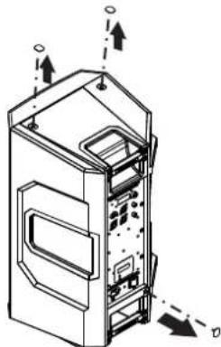 ELECTRO-VOICE ELX20018SP - Installation des anneaux de levage - 1