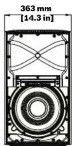 ELECTRO-VOICE ELX20018SP - Dimensions - 8