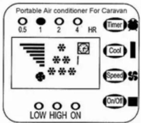 Eurom AC2401 - Impostazione tempo (timer) - 2