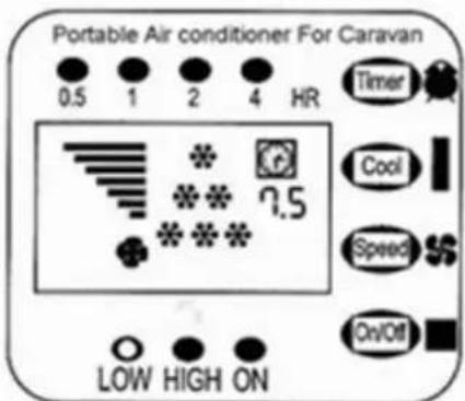 Eurom AC2401 - Impostazione tempo (timer) - 5