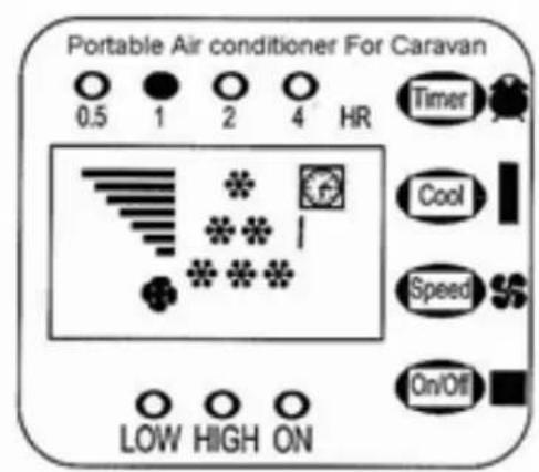 Eurom AC2401 - Zeiteinstellung (Timer) - 2
