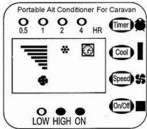 Eurom AC2401 - COOL-knapp - 1