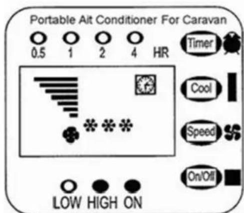Eurom AC2401 - Kuhlungstaste (cool) - 3
