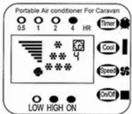 Eurom AC2401 - Impostazione tempo (timer) - 4