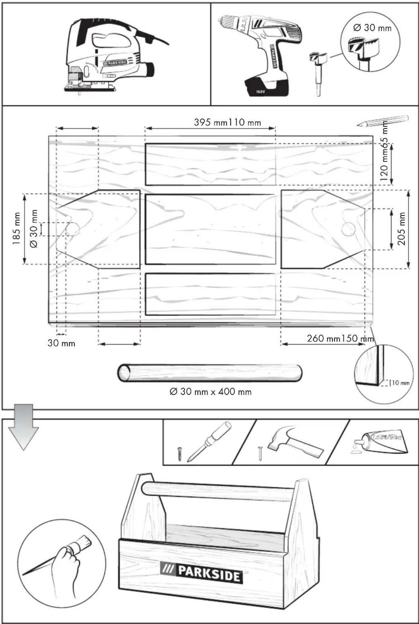 PARKSIDE PSTDA 18Li A1 - FI - 3