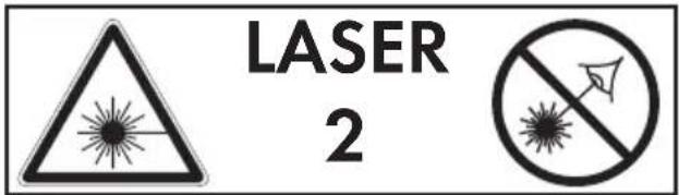 PARKSIDE PSTK 800 B2 - NING! Protect yourself from laser radiation! - 1