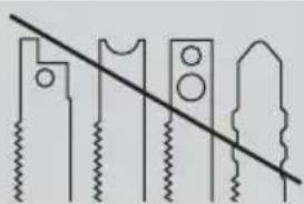 PARKSIDE PSTK 800 B2 - Tipo de hoja de sierra - 2