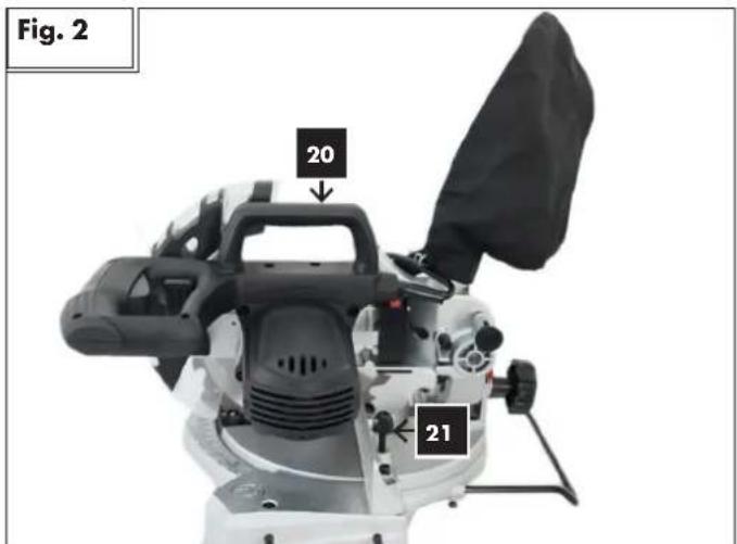 PARKSIDE PKS 1500 A2 - MITRE SAW PKS 1500 A2 - 12