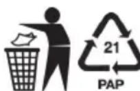 SILVERCREST SHFD 1650 B1 - Eliminación e información medioambiental - 2