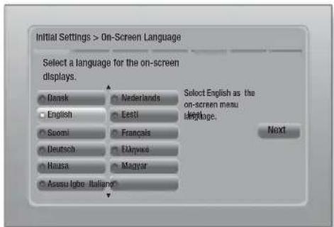 SAMSUNG HTE6730W - The Initial Settings Procedure - 1
