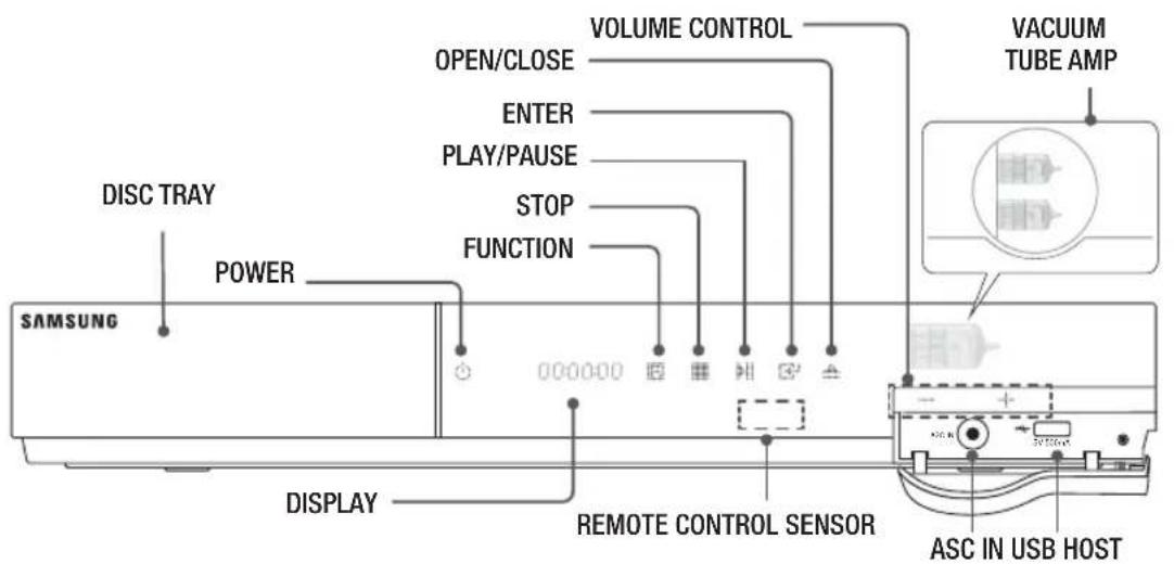 SAMSUNG HTE6730W - Front Panel - 1