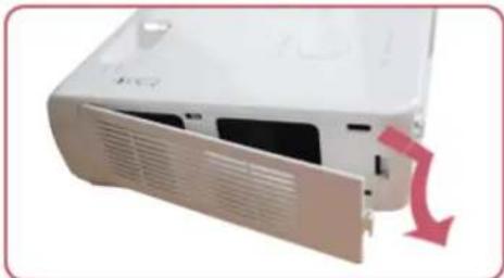 SAMSUNG SPM250S - Remplacement et nettoyage du filtre - 1