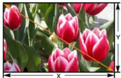 SAMSUNG SPM250S - Pour ajuster l'image lors de l'installation du projecteur à l'avant de l'écran - 5