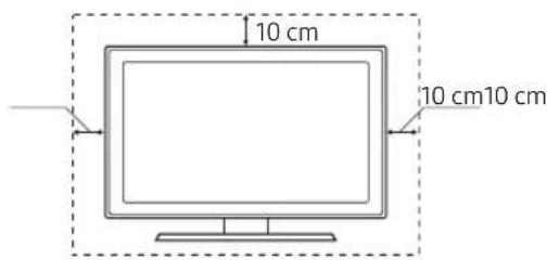 SAMSUNG UE40MU6105K - Tillhandahälla fullgod ventilation für din TV - 1