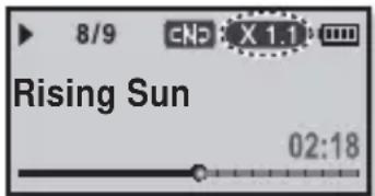 SAMSUNG YPU4QU - Pour utiliser le bouton de vitesse de lecture - 1