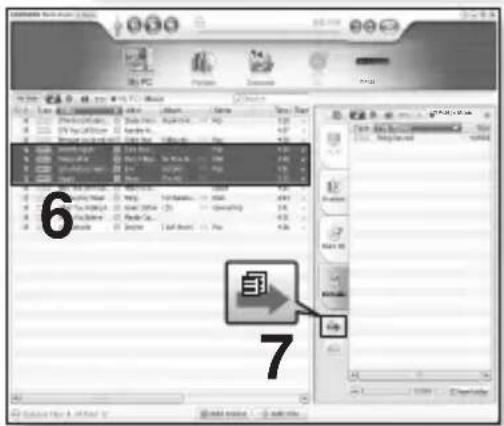 SAMSUNG YPU4QR - TRANSFERT DE FICHIERS VERS LE LECTEUR AVEC SAMSUNG MEDIA STUDIO (Suite) - 1