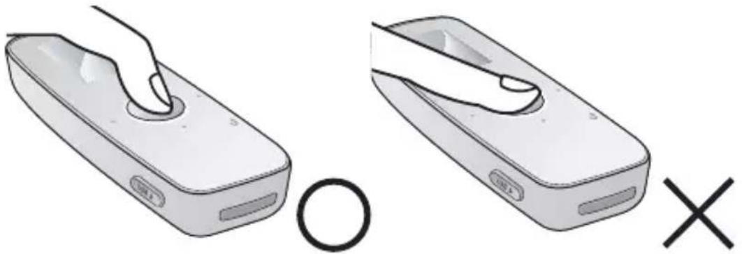 SAMSUNG YPU4QR - UTILISATION DES BOUTONS TACTILES - 1
