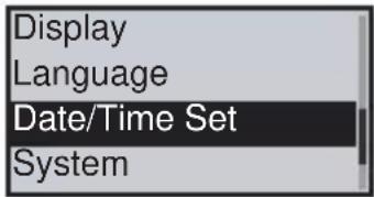 SAMSUNG YPU4QR - Réglages de la date et de l'heure - 1