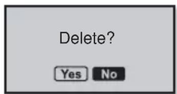 SAMSUNG YPU4AB - Pour supprimer une préselection - 1