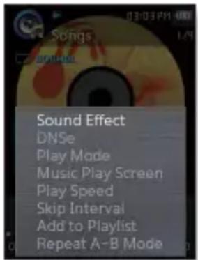SAMSUNG YPQ2CB - Régler l'effet sonore - 1
