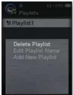 SAMSUNG YPQ2CB - Suppression d'une liste de lecture - 2