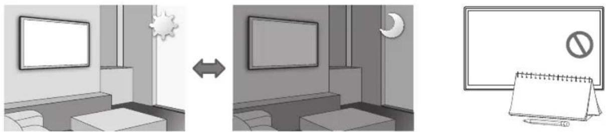 SAMSUNG UE49MU7045T - Capeur Eco et luminosité de l'écran - 1