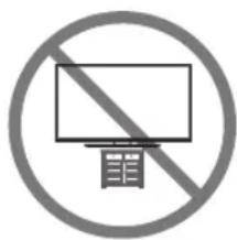 SAMSUNG UE49MU7045T - Precaução de segurança: Fixação do teletór à parede de modo a fazer quedes - 1