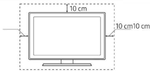 SAMSUNG UE49MU7045T - Ausreichende Belüftung Ihres Geräts - 1