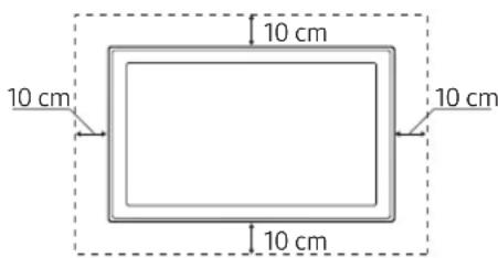 SAMSUNG UE49MU7045T - Ausreichende Belüftung Ihres Geräts - 2